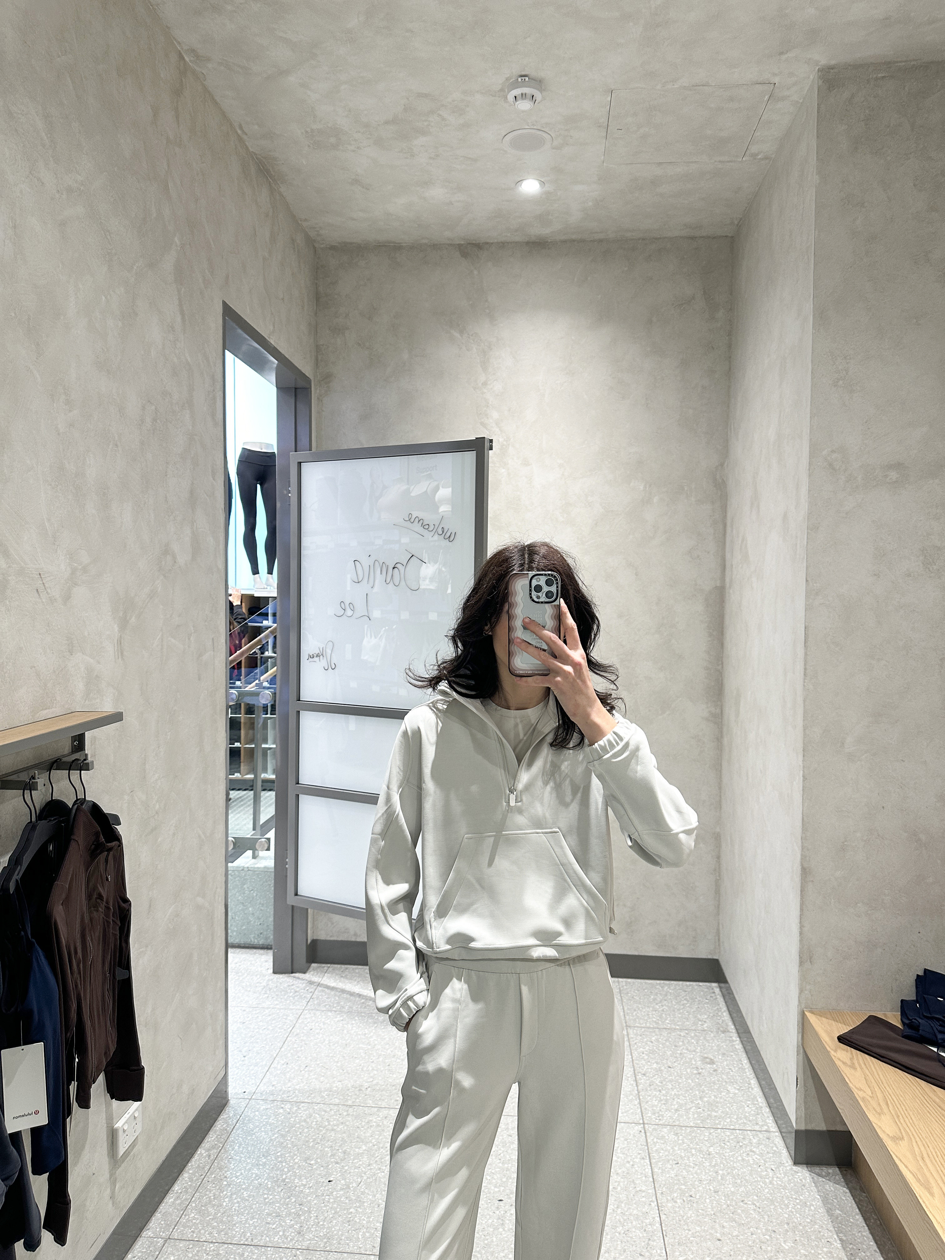 Wearing half zip in size AU8, and pants in size S/AU8

Based on your recommendations I popped into @lululemonausnz and did a *huge* try on and wanted to share some of my favourites (check my reel to see what I ended up taking home with me 👀🤭)…

Softstreme (and Luxtreme) came highly recommended, so made an immediate beeline as I’m travelling later this month and wanted to find something I could wear while in transit (this is *such* a winner - the hype is real!)

