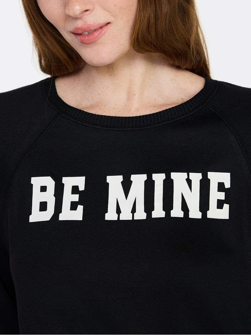 Joyspun Women's Cozy Lounge Collection Hacci Long Sleeve Top and Pants Pajama Set, 2-Piece, Sizes... | Walmart (US)