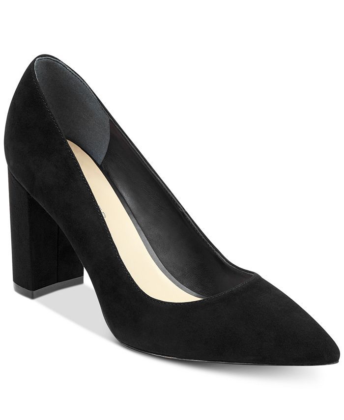 Marc Fisher Viviene Block-Heel Pumps & Reviews - Heels & Pumps - Shoes - Macy's | Macys (US)