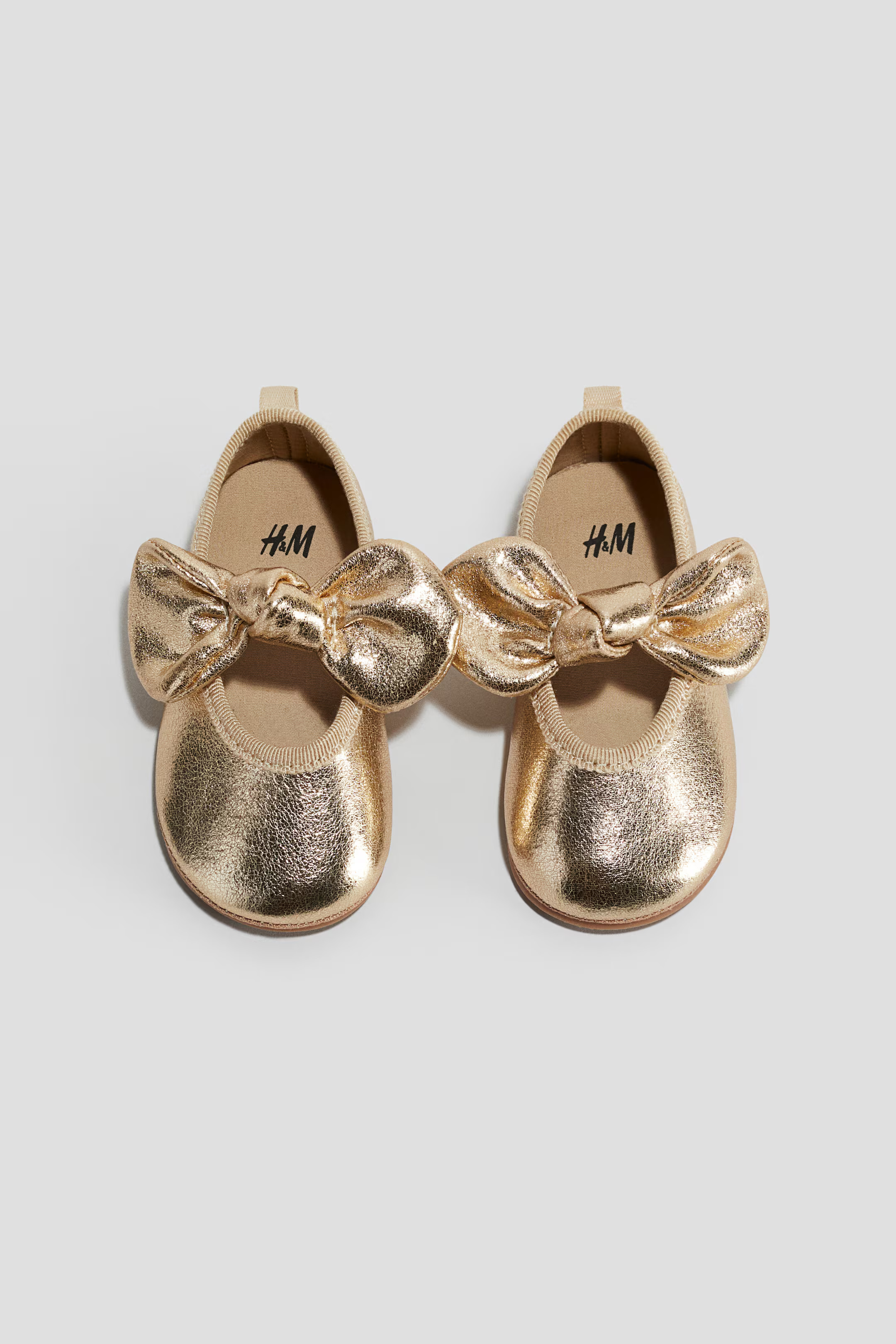 Bow-Detail Ballet Shoes | H&M (US + CA)