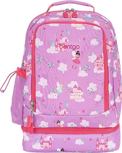 Bentgo Kids Prints 2-in-1 Backpack & Insulated Lunch Bag | Amazon (US)