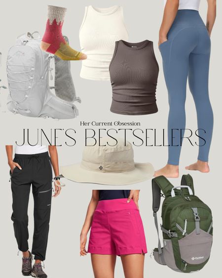 June’s bestsellers, hiking outfit, leggings, hiking backpack, hiking pants, tank tops, shorts, Amazon 

#LTKItBag #LTKU #LTKFindsUnder50