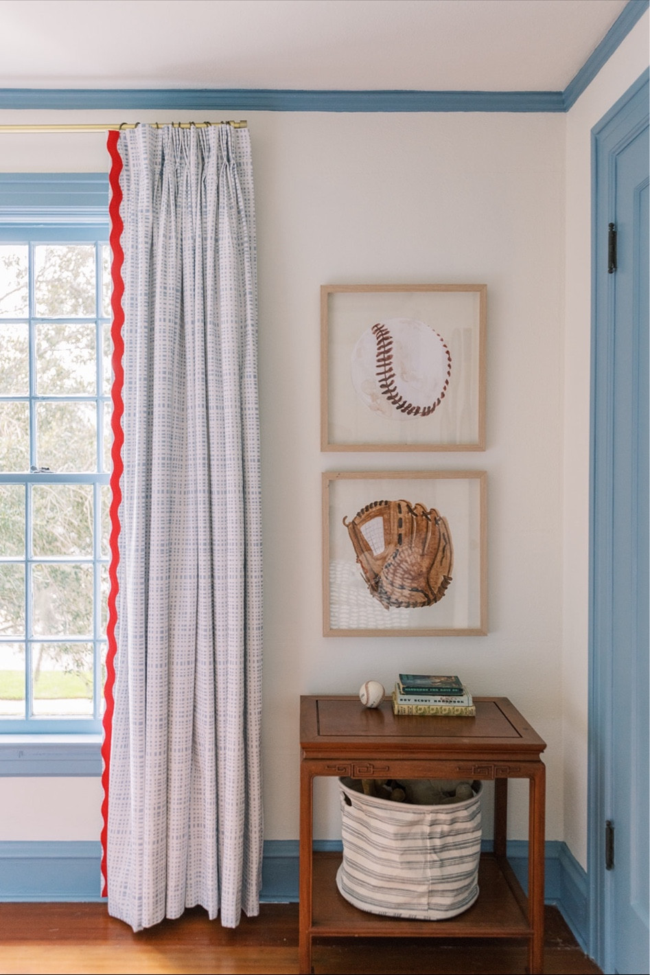 Boys room!  Americana with a touch of Americas favorite pastime.  

#LTKkids #LTKsalealert #LTKhome