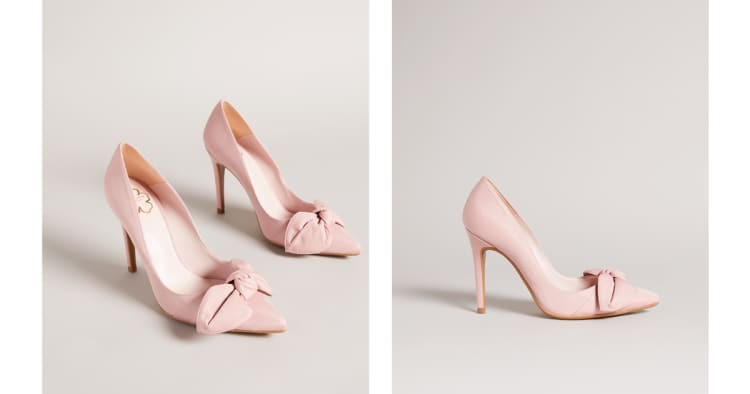 Moire Satin Bow Court Shoes | Ted Baker (US)
