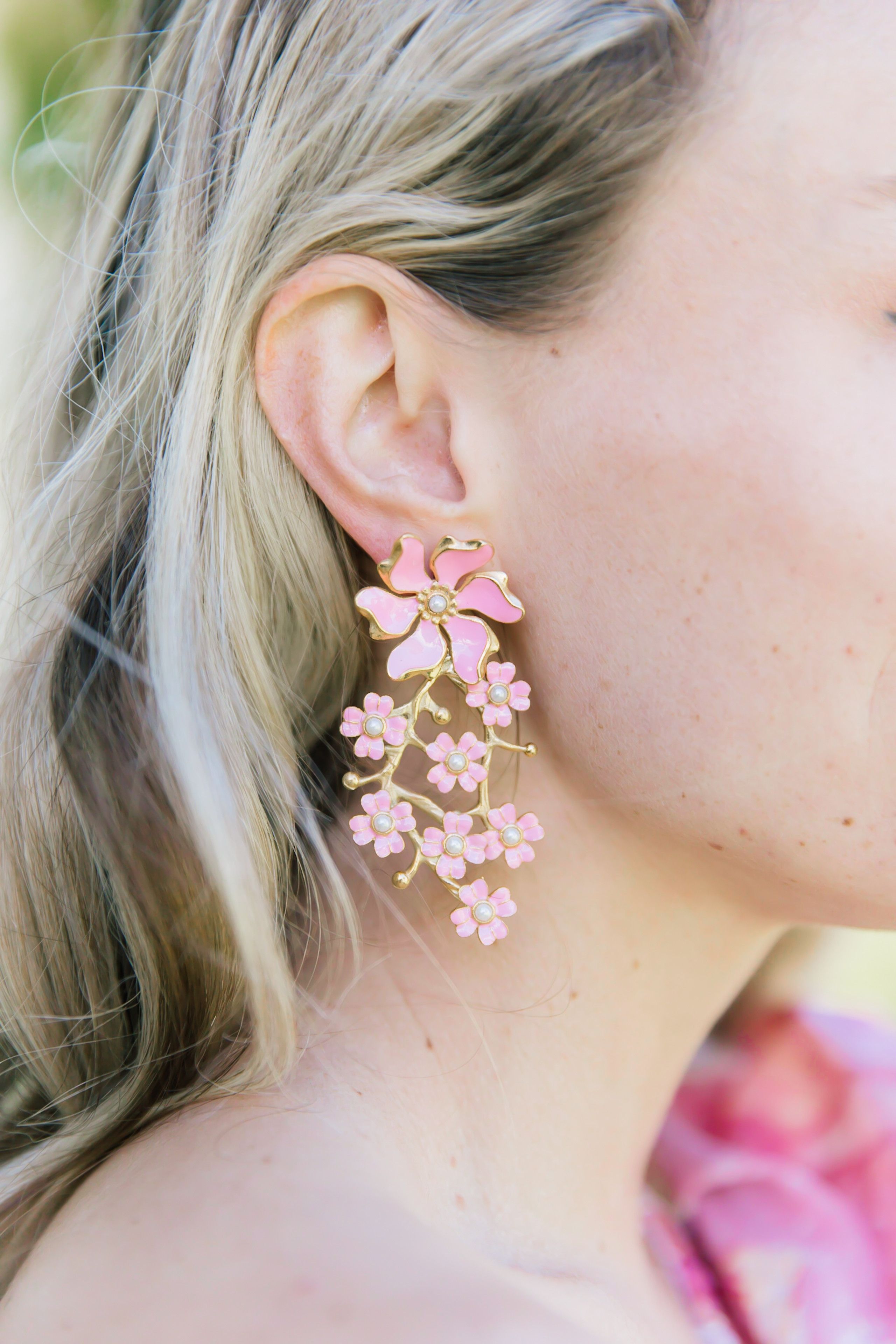 Daphne - Pink - Earrings | Lisi Lerch Inc