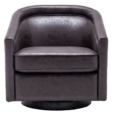 Classic Swivel Barrel Chair - WOVENBYRD | Target