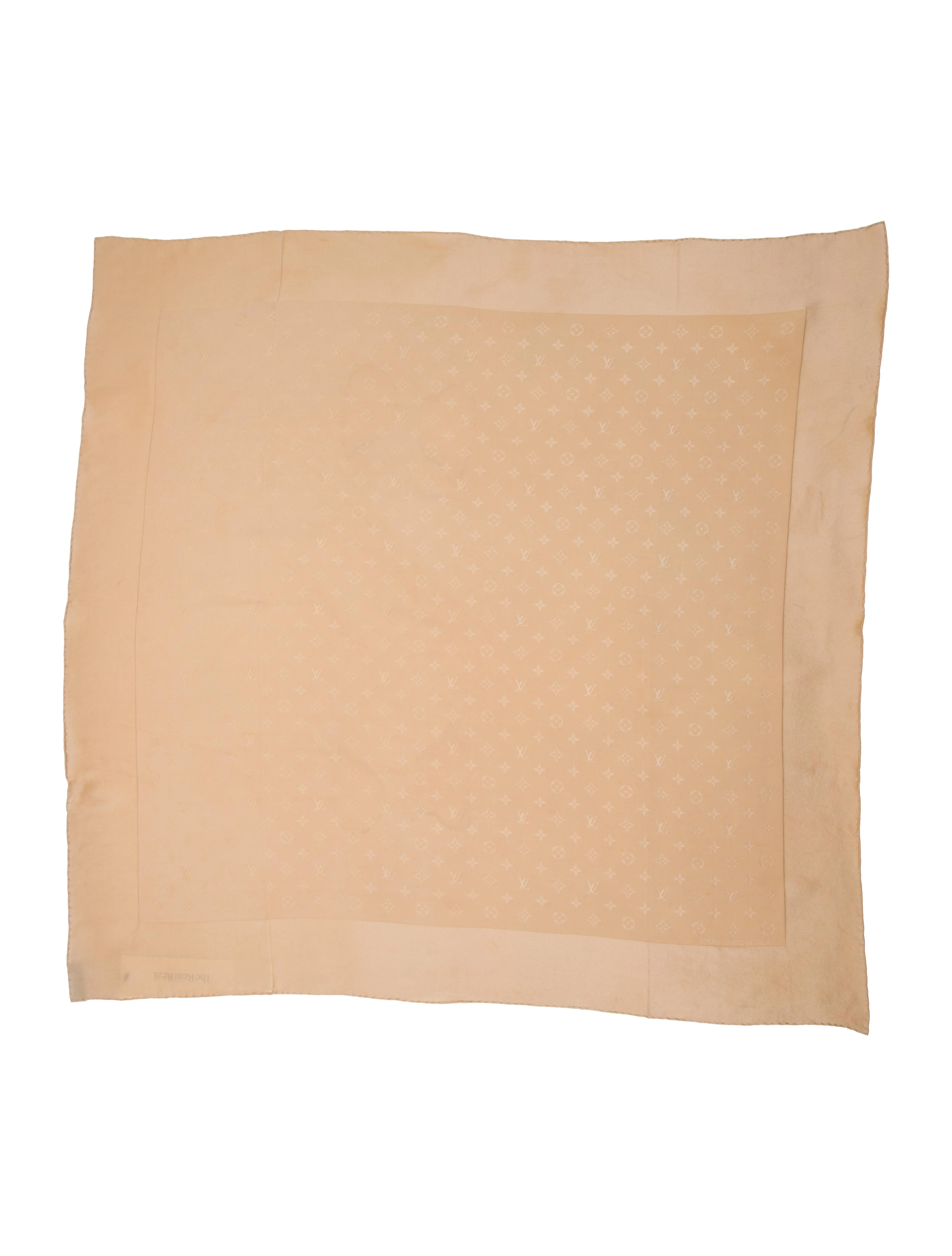 Louis Vuitton Silk Vintage Scarf - Gold Scarves and Shawls, Accessories - LOU1214316 | The RealRe... | The RealReal