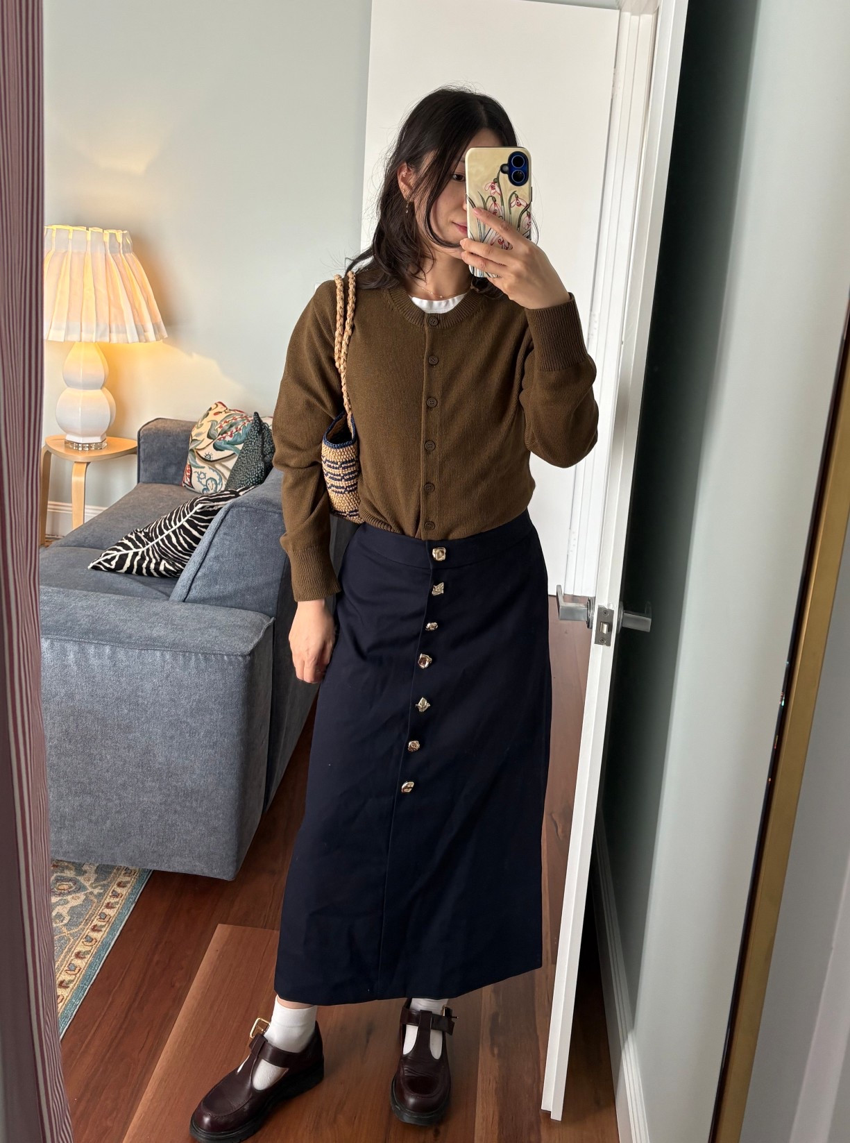 One of the best cardigans this season // 50% cotton, 50% wool