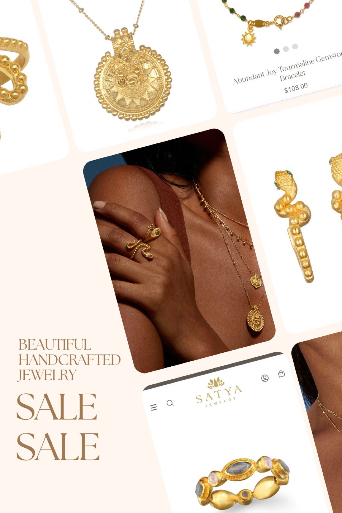 Gold jewelry Black Friday sale. Gifts for her, for mom, shop small, accessories. Necklace, ring, bracelet 

#LTKstyletip #LTKCyberweek #LTKGiftGuide