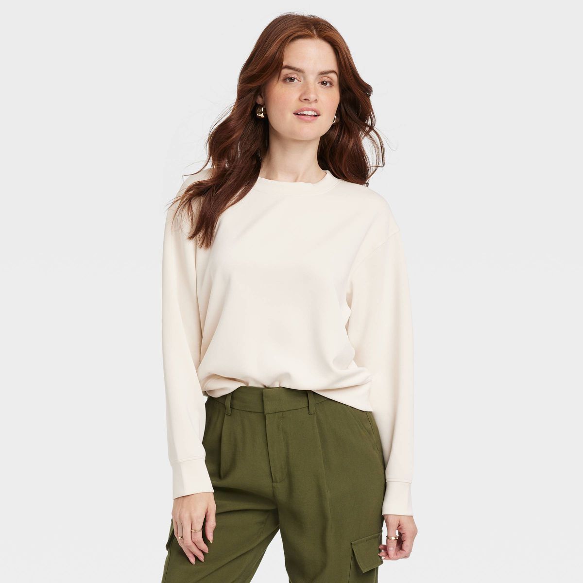 Women's Sandwash Sweatshirt - A New Day™ | Target