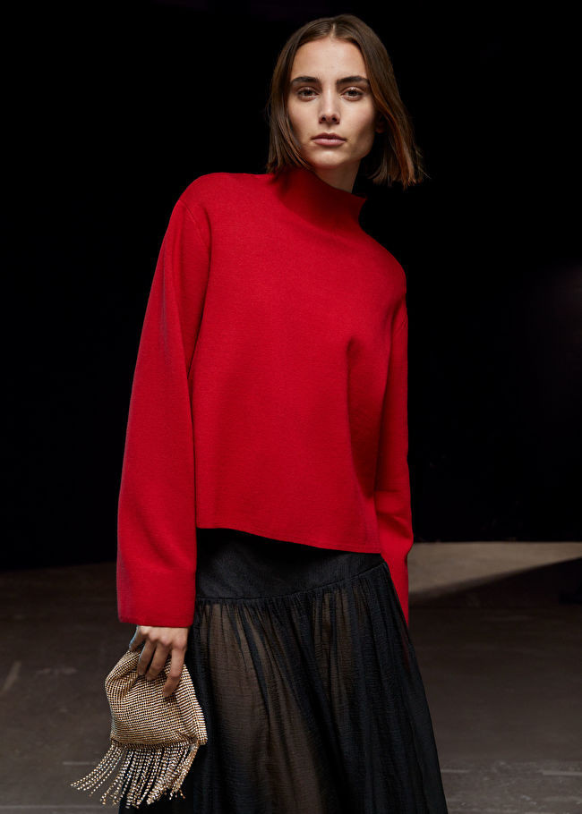 Boxy Turtleneck Knit Jumper | & Other Stories (EU + UK)