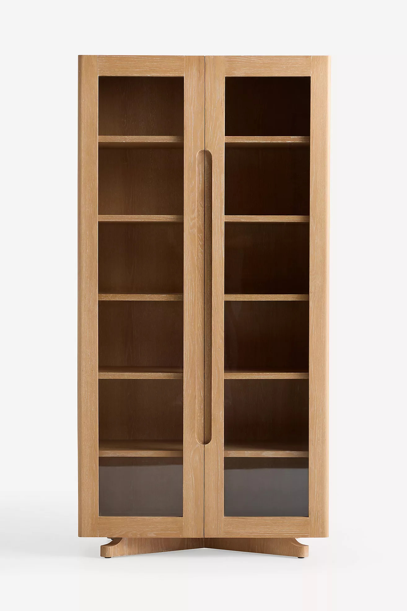 Ava Oak Wood Hutch | Anthropologie (US)