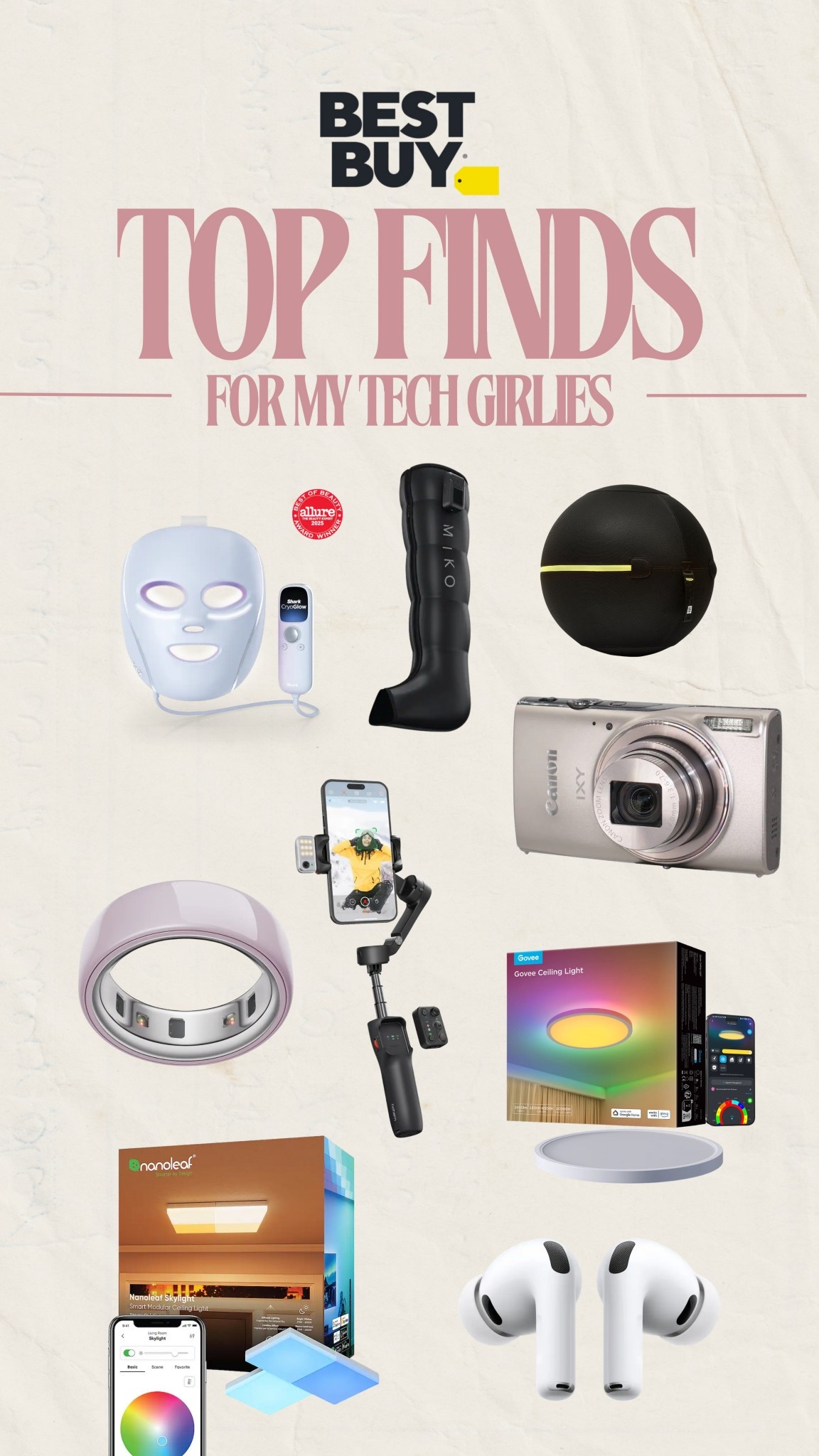 for my tech girlies 📲💖🤳🏼 all my favorite gadgets are listed here! 

#LTKdayinmylife #LTKMothersDay #LTKselfcare
