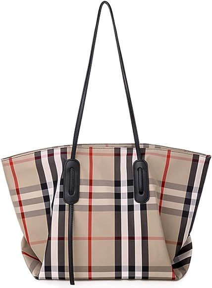 Handbags for Women Canvas Fashion Large Capacity Roomy Bag Ladies Crossbody Purse Fashion Tote Top H | Amazon (US)