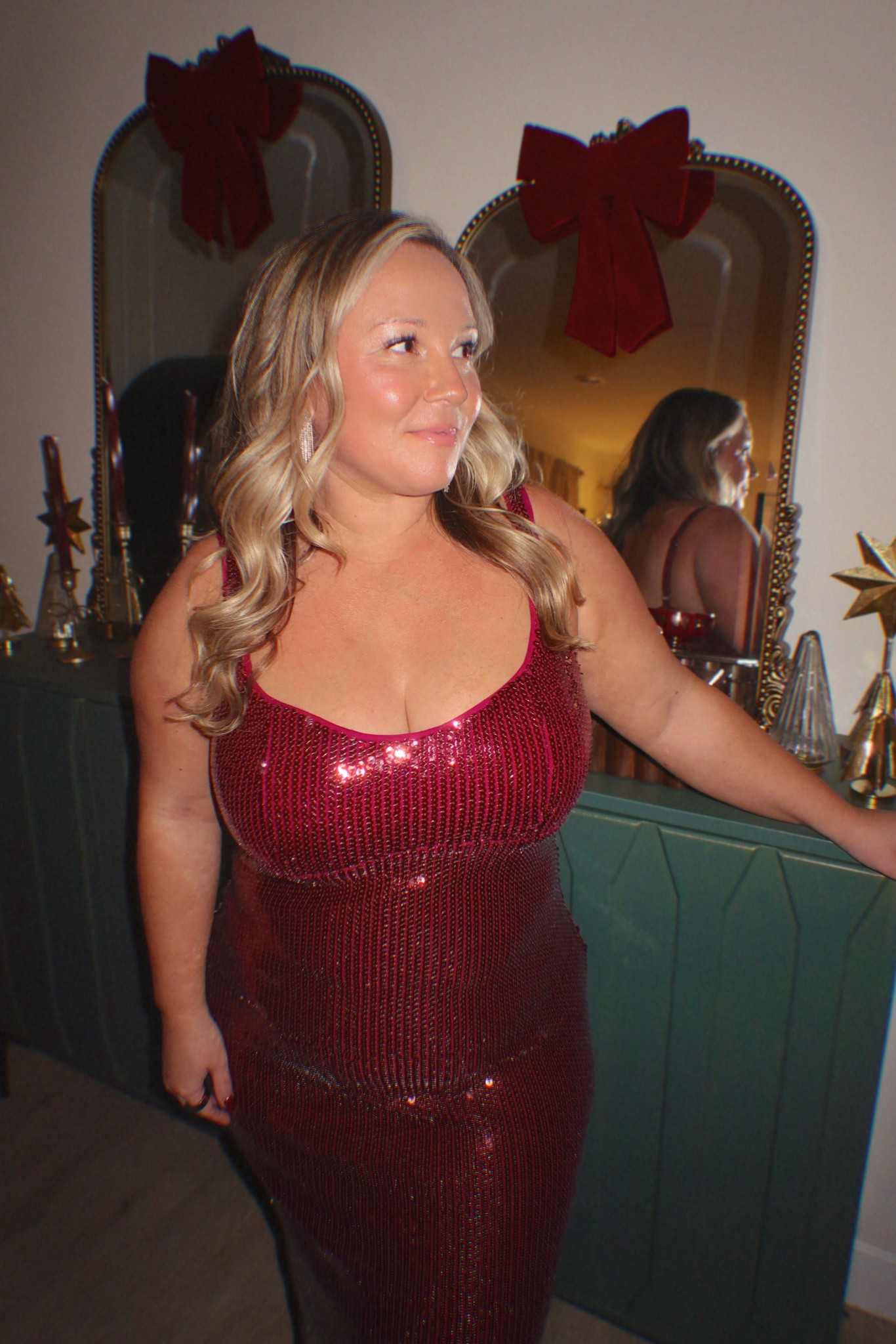 Everything + an Extra 15% off Select Styles-use code CYBERAF at checkout for an additional 15% off, which will stack on ALL promos!
Size LARGE PETITE in sequin dress

Holiday style, holiday outfit, party dress, sequin dress, burgundy, jacket, winter jacket, NYE outfit, Christmas outfit, gifts for her, gift ideas, petite style, wedding guest dress, sequin dress, Black Friday, Cyber Monday 

#LTKMidsize #LTKHoliday #LTKCyberWeek