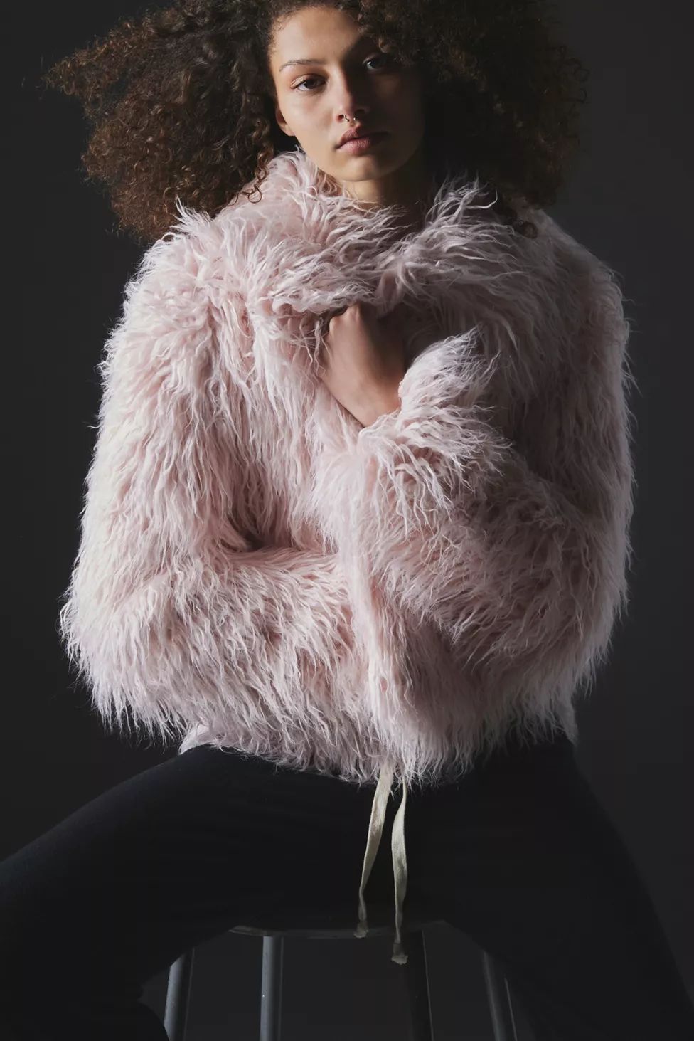 Unreal Fur Saint Tropez Faux Fur Jacket | Urban Outfitters (US and RoW)