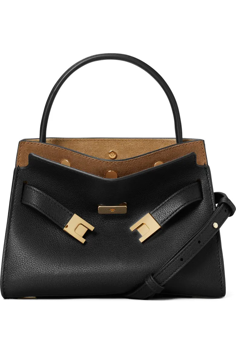 Tory Burch Petite Lee Radziwill Leather Double Bag (Women) | Nordstrom | Nordstrom