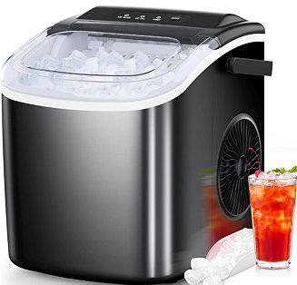 26.5lbs Ice Maker Portable Countertop, 9 Bullet Cubes in 6 Mins, Self-Cleaning | Macy's