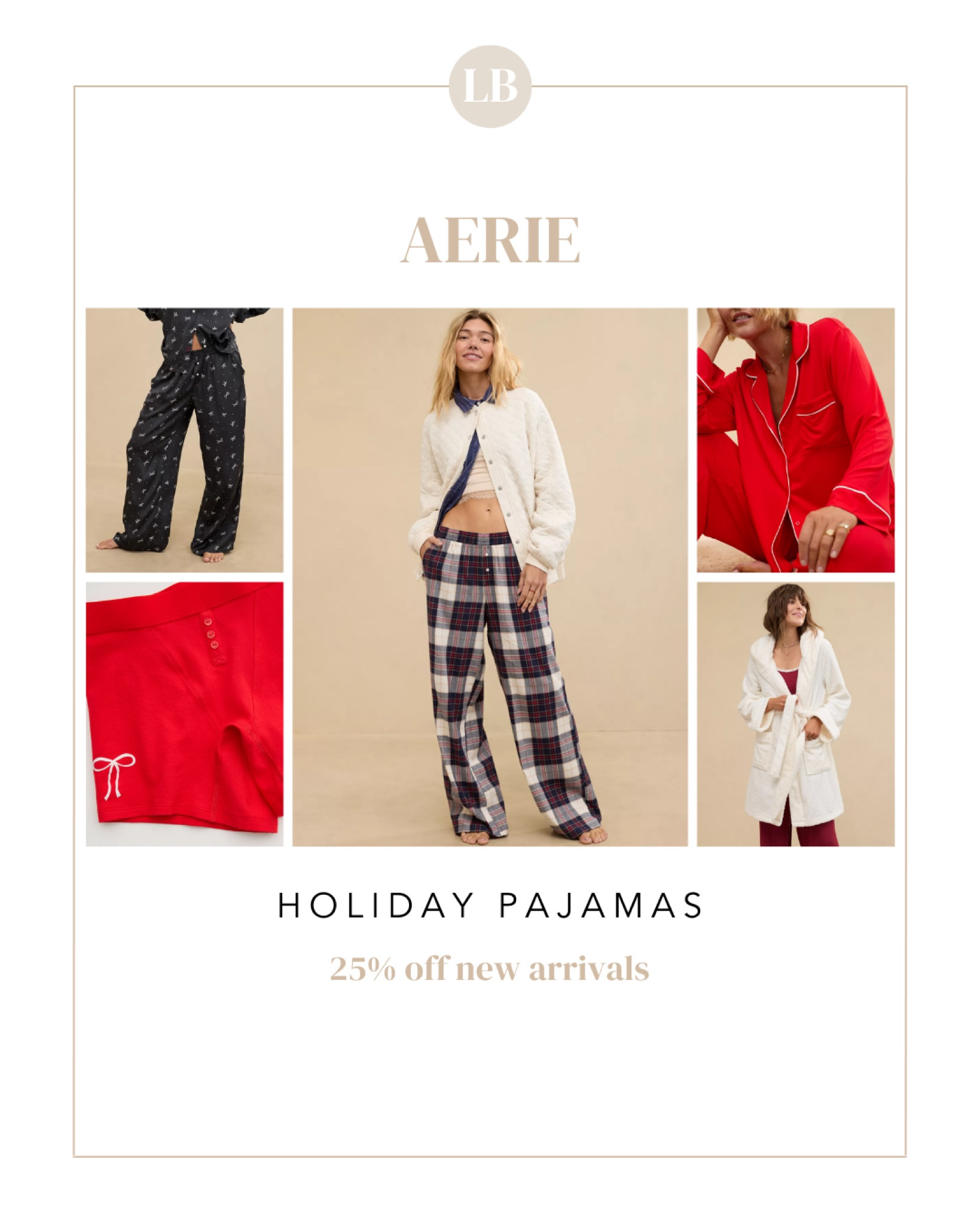 You know I’ve been living my Aerie pajamas - several new holiday sets just arrived!

#LTKHoliday #LTKSaleAlert #LTKSeasonal