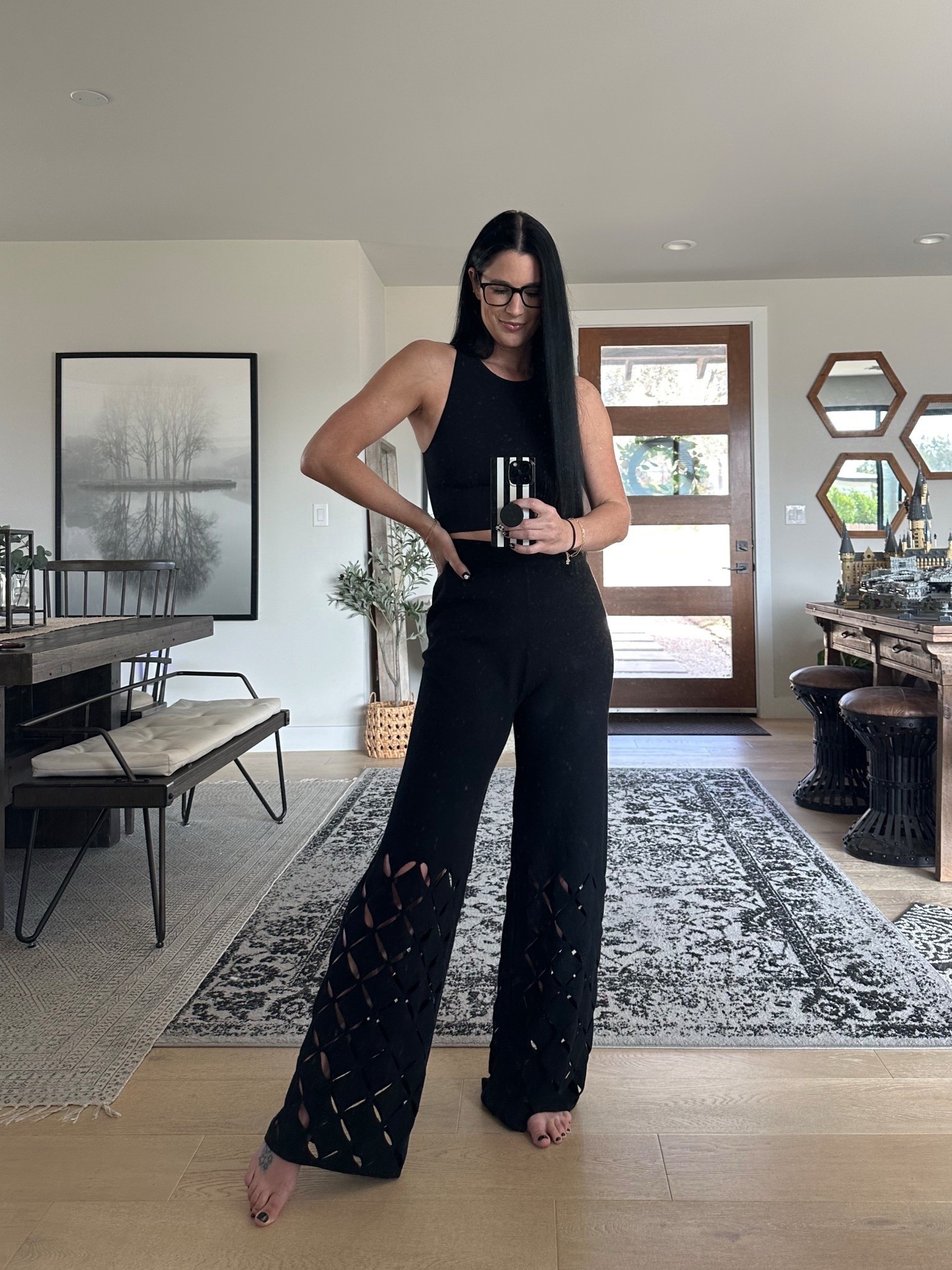 These pants are so fun for the summer! Wearing a size medium but needed the small. I’m in the S/M in this super stretchy crop top.
Use code DTKAUSTIN30 for 30% off your entire order!

#LTKSaleAlert #LTKFindsUnder50 #LTKStyleTip