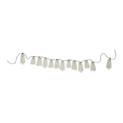 White Figurine Novelty Garland | Wayfair North America