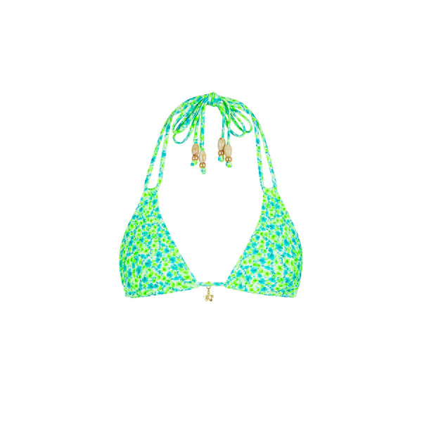 Halter Bralette Bikini Top - Apple Blossom | Kulani Kinis US