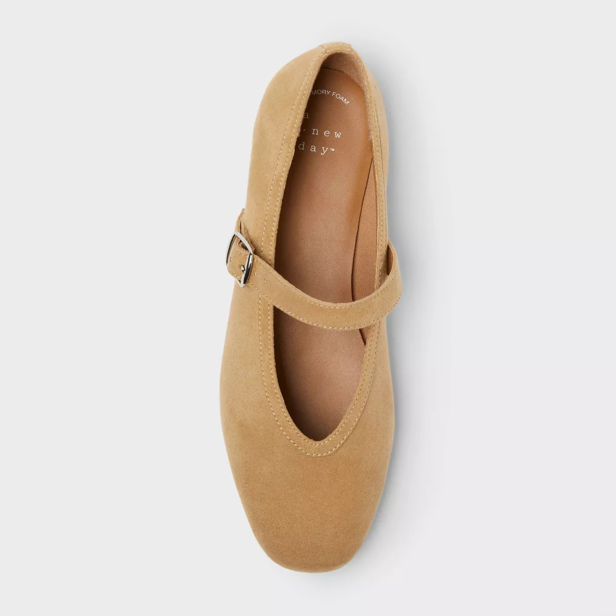 Women’s Elena Mary Jane Flats with Memory Foam Insole – A New day™ | Target