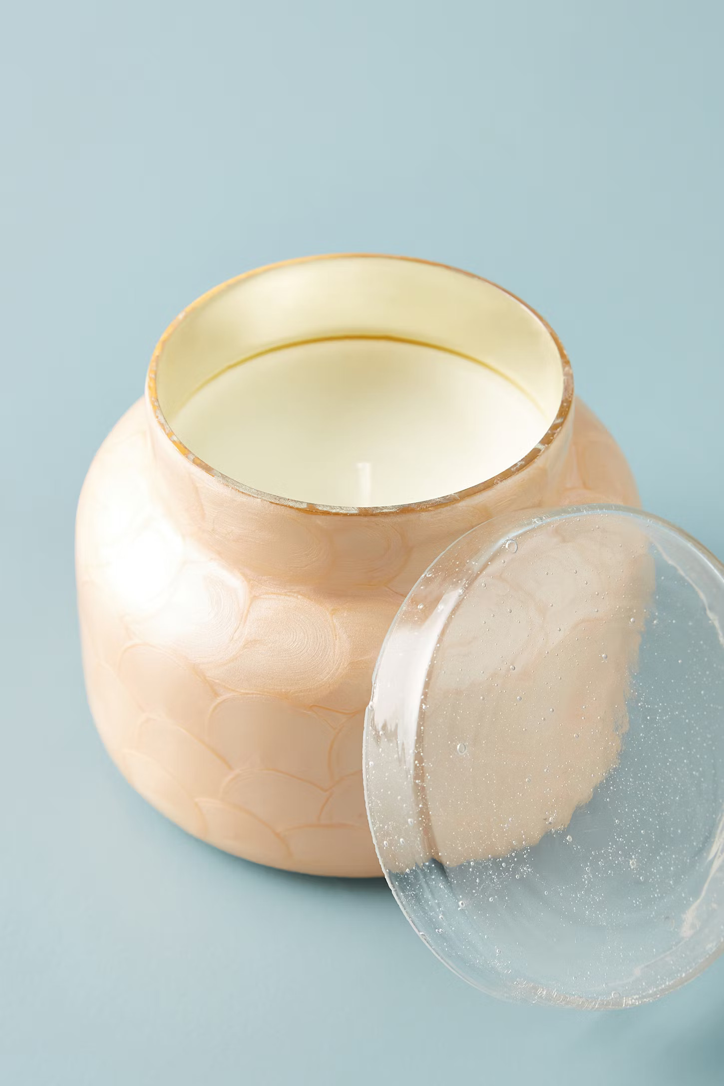 Capri Blue Volcano Capiz Jar Candle | Anthropologie (US)