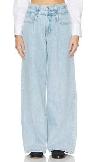 Re-work Eva Taylor Wide Leg in Clear Skies | Revolve Clothing (Global)