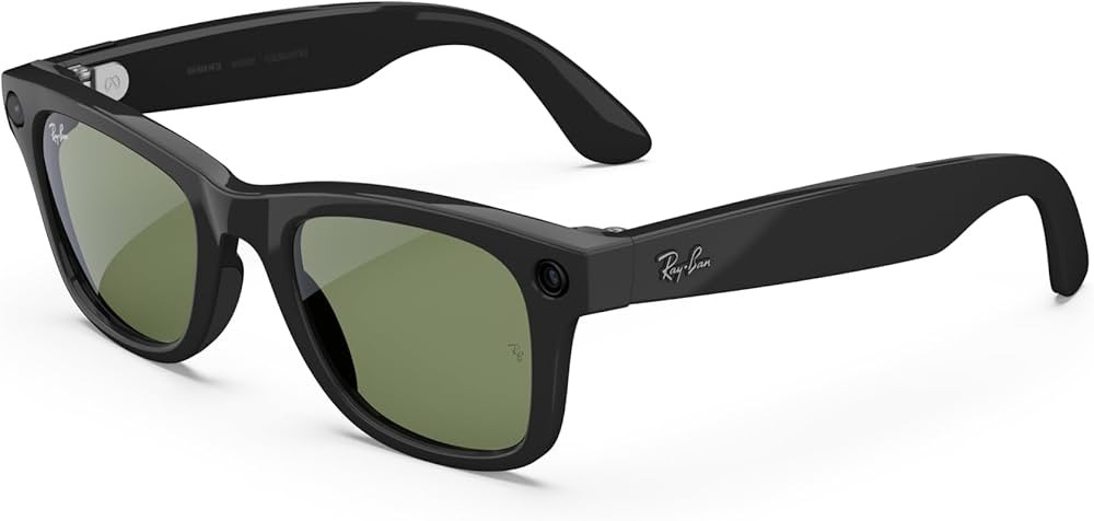 Ray-Ban Meta (Gen 2), Wayfarer, Shiny Black | Smart AI Glasses for Men, Women — 2x Battery Life... | Amazon (US)