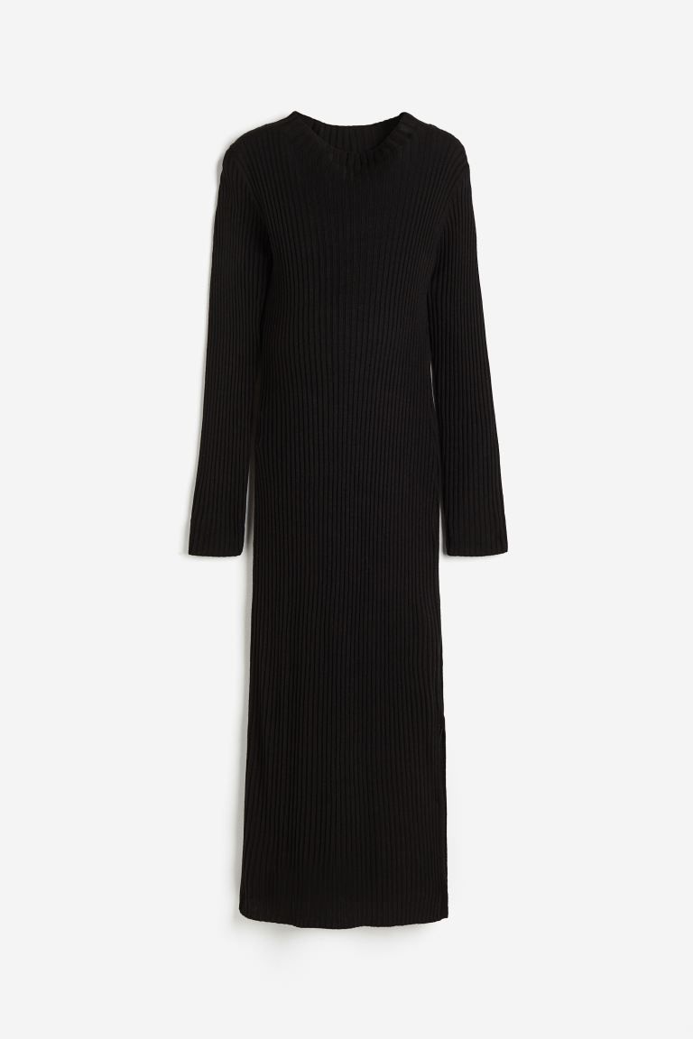 MAMA Rib-knit dress | H&M (UK, MY, IN, SG, PH, TW, HK)