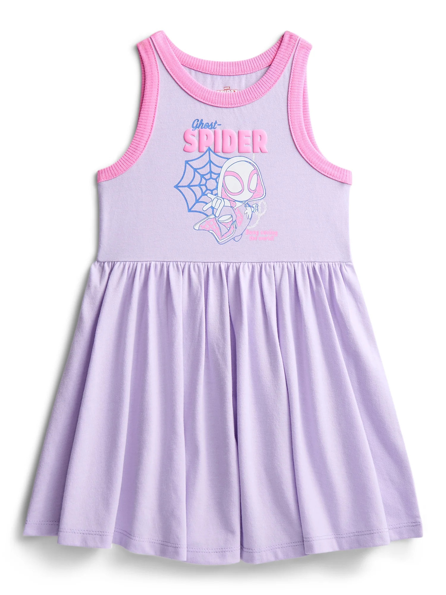 Spidey & His Amazing Friends Toddler Girls Graphic Tank Dress, Sizes 12M-5T - Walmart.com | Walmart (US)