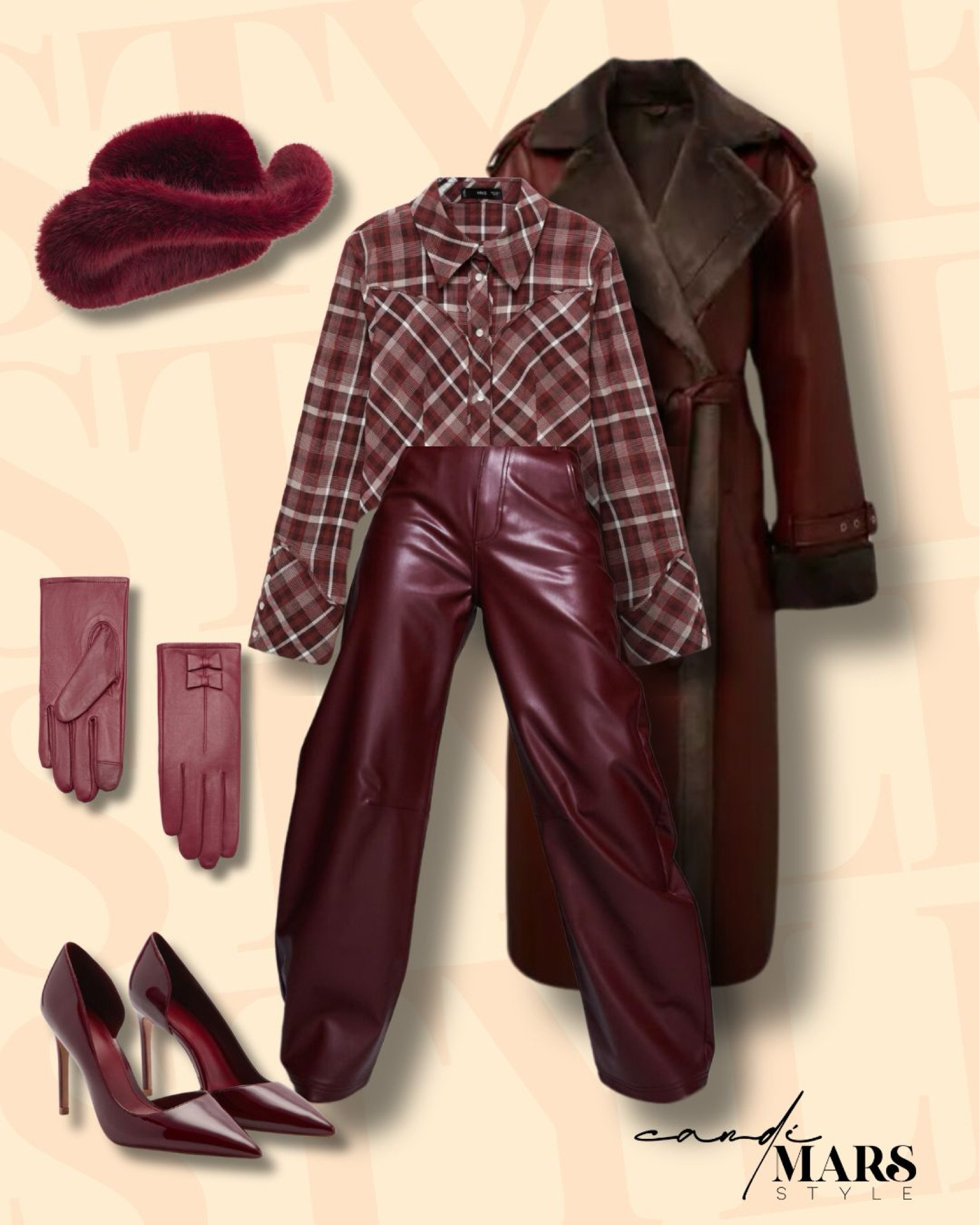 Burgundy leather pants never hurt nobody! A cute valentines day outfit. 

#LTKShoeCrush #LTKStyleTip #LTKFindsUnder100