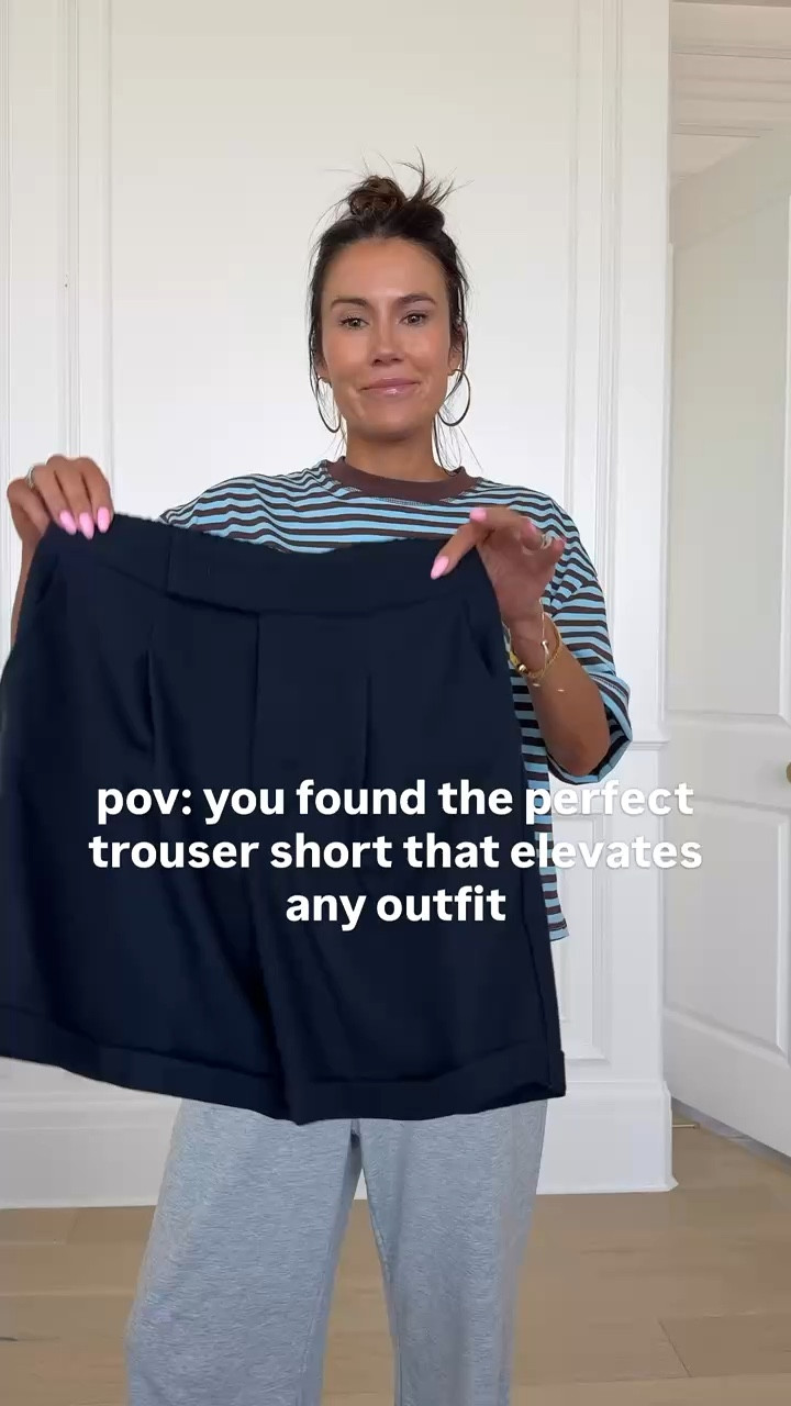The perfect trouser short that elevates any outfit ✨

@amazon @amazonfashion

Work outfit, work shorts, striped tee, Amazon fashion 

#LTKootd #LTKWorkwear #LTKOver40