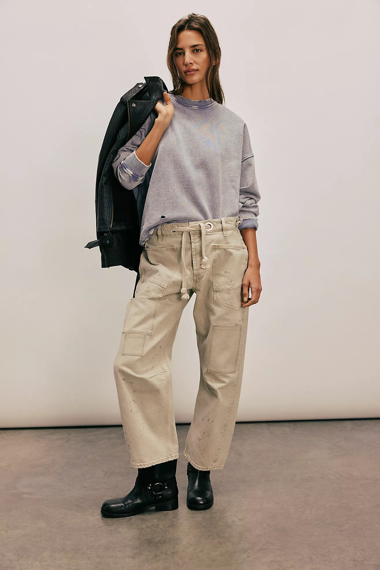 We The Free Moxie Pull-On Barrel Jeans | Free People (Global - UK&FR Excluded)