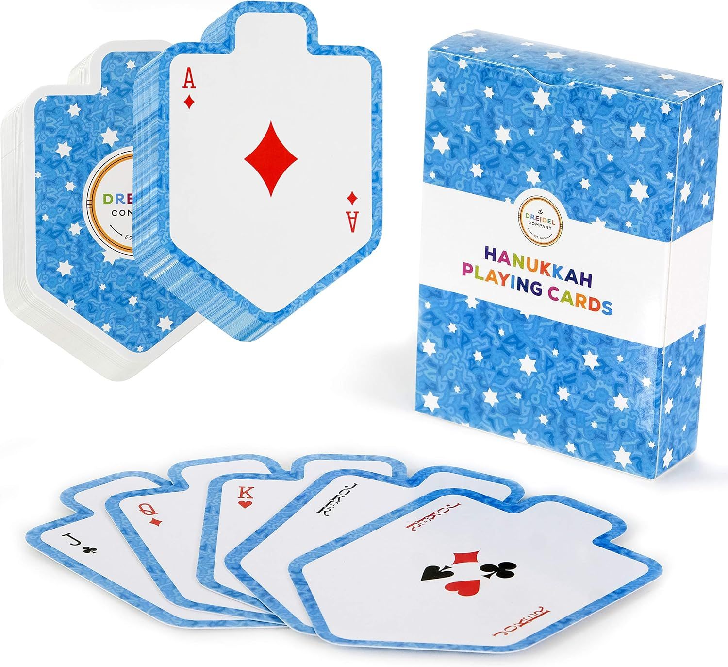 The Dreidel Company Hanukkah Playing Cards | Amazon (US)