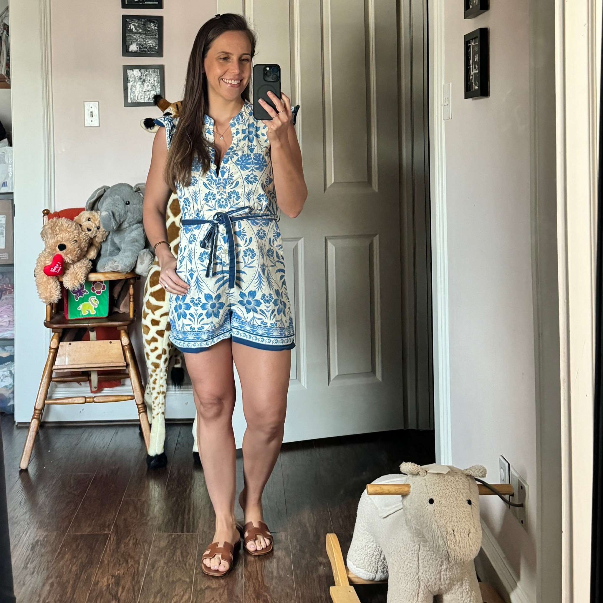 Love this pattern romper! Wearing a size 6  

#LTKPetite #LTKStyleTip #LTKTravel
