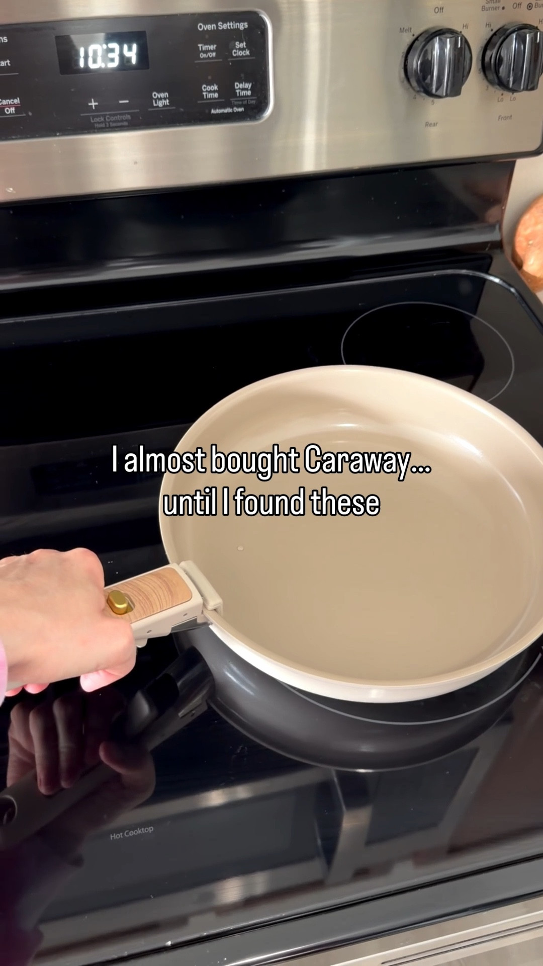 I almost bought Caraway… but found these instead 👀

and now I’m obsessed.

✔️ ceramic + PFAS-free
✔️ removable handles (how genius!)
✔️ stackable storage
✔️ comes with extra accessories

Same aesthetic. Way less $$.




#LTKmomlife #LTKfoodie #LTKHome