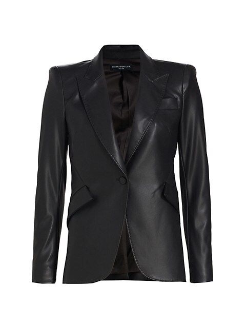 Generation Love Hudson Vegan Leather Blazer | Saks Fifth Avenue