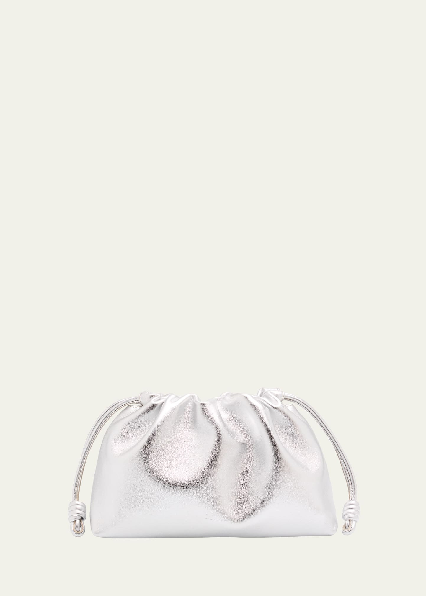 Loewe Flamenco Metallic Leather Shoulder Bag | Bergdorf Goodman