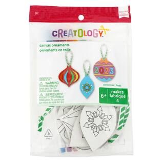 Christmas Traditional Canvas Ornament Kit by Creatology™ | Michaels | Michaels Stores