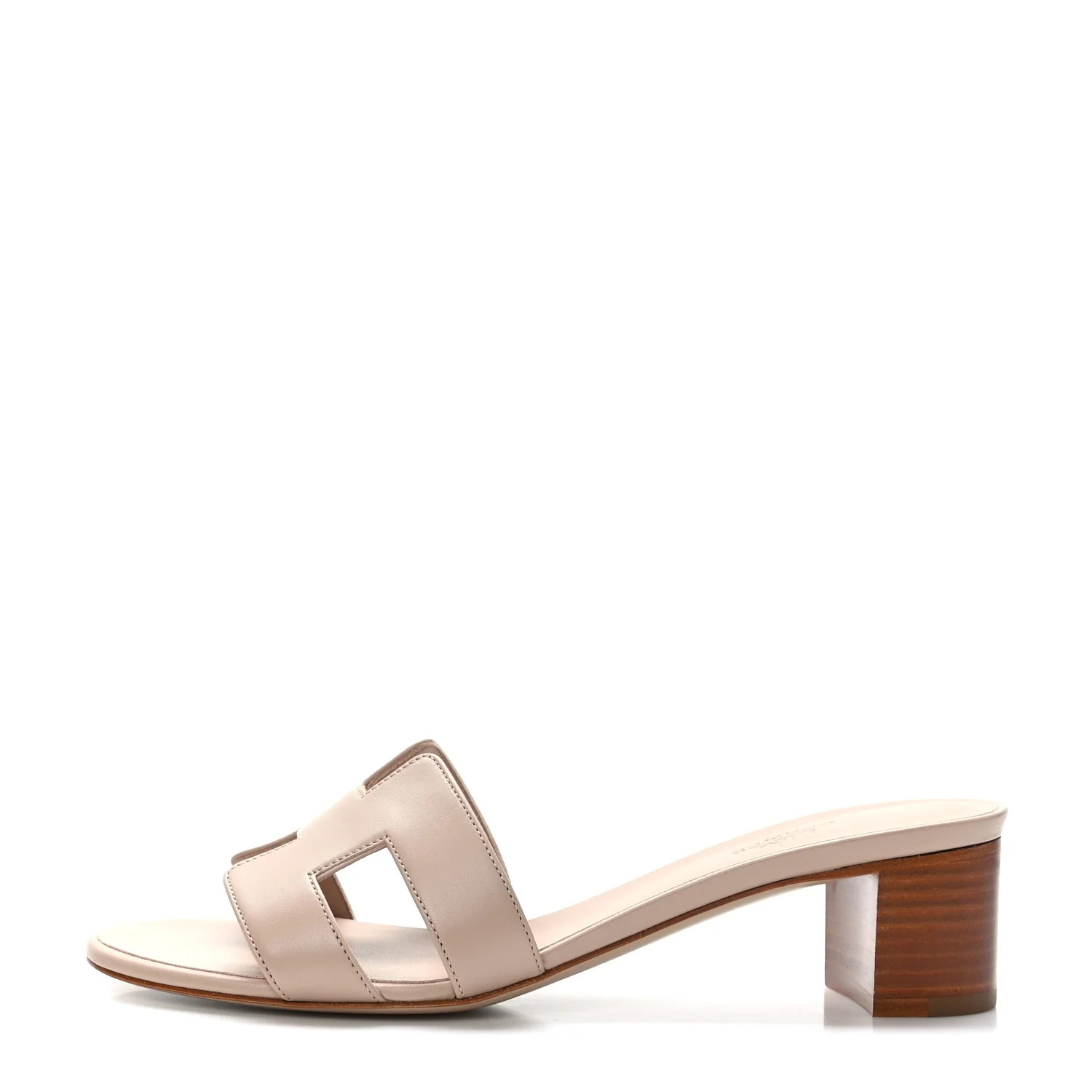 Calfskin Oasis Sandals 39 Beige Nude | FASHIONPHILE (US)