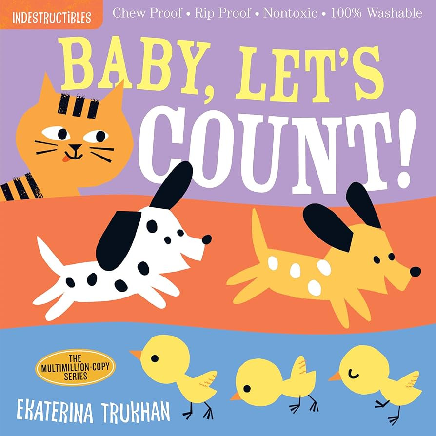 Indestructibles: Baby, Let's Count!: Chew Proof · Rip Proof · Nontoxic · 100% Washable (Book f... | Amazon (US)