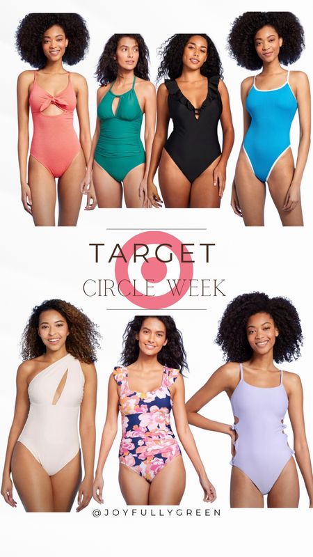 Target circle week // Target swim // one piece bathing suit 

#LTKsalealert