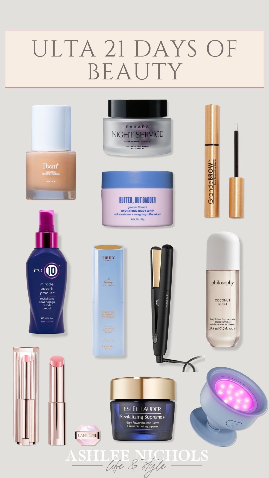 Ulta 21 days of beauty! 50% off today only!

#LTKSaleAlert #LTKBeauty #LTKselfcare