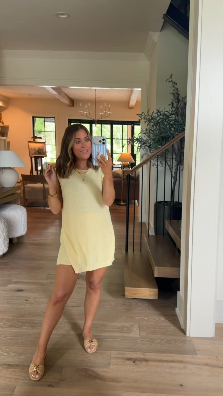 Just got my Amazon order in with lots of comfy everyday sets I can wear this summer- currently 16 weeks pregnant, and love these easy and comfy outfit looks! I’m wearing an xs in this yellow set- such a happy color for summer ☀️ 

#LTKootd #LTKPetite #LTKSeasonal