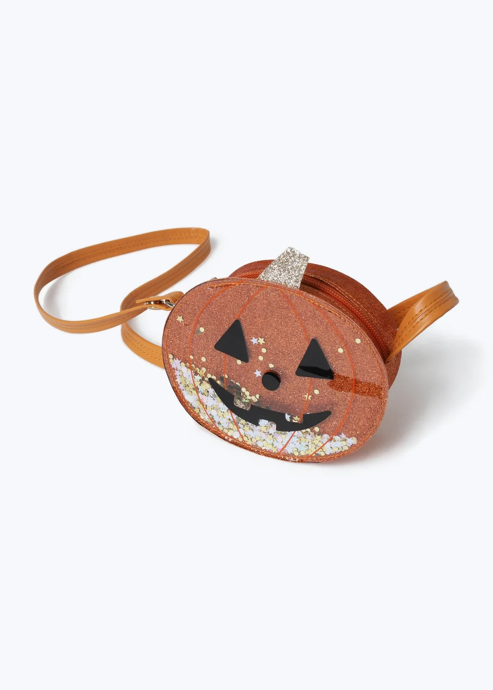 Muse Orange Halloween Pumpkin Shaker Bag | Matalan (UK)
