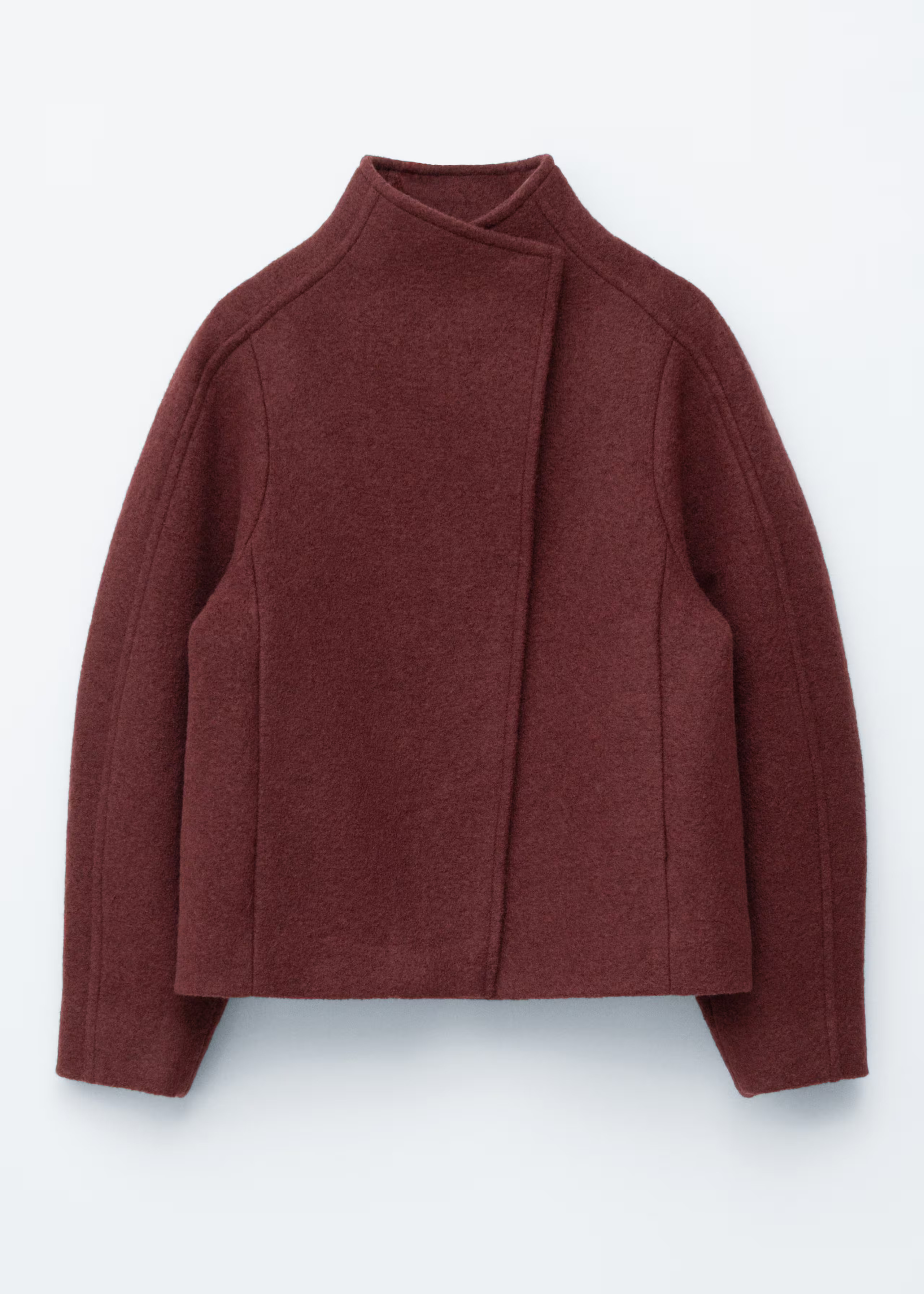 Asymmetric Wool Jacket | & Other Stories UK