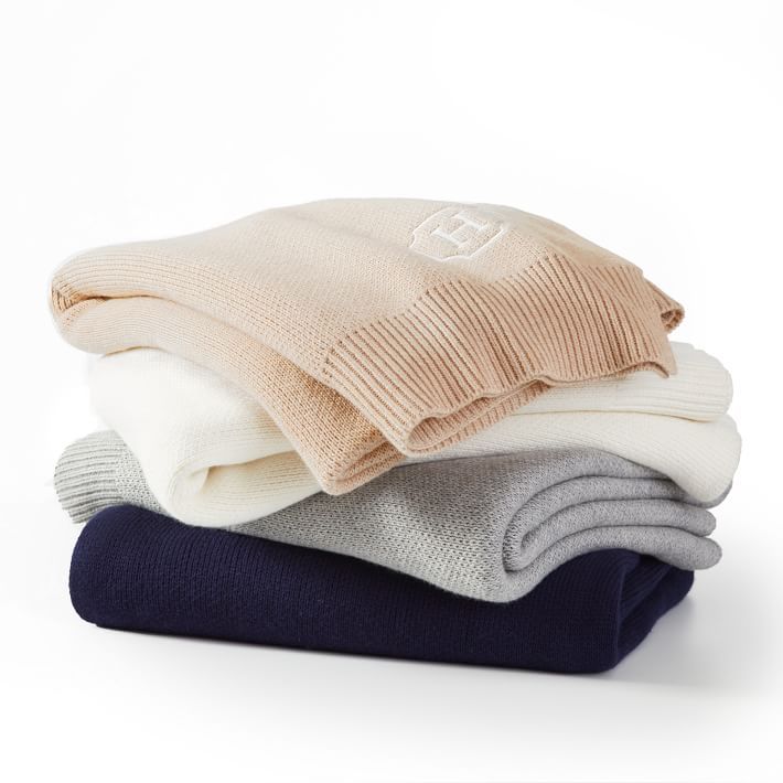 Luxe Cotton Throw Blanket | Mark and Graham