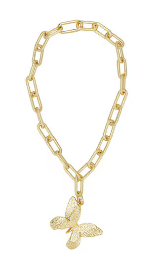 Butterfly Effect Necklace in Gold | Revolve Clothing (Global)